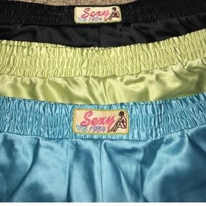 Victoria's Secret Intimates & Sleepwear - 3 pairs Victoria’s Secret satin shorts. Victoria's Secret Intimates & Sleepwear - 3 pairs Victoria’s Secret satin shorts.